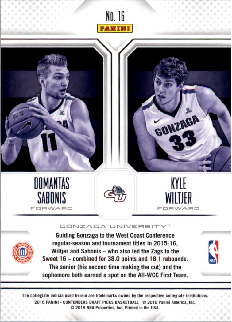 A6849- 2016-17 Panini Contenders Draft Picks BK -You Pick- 15+ FREE US SHIP - Picture 219 of 342