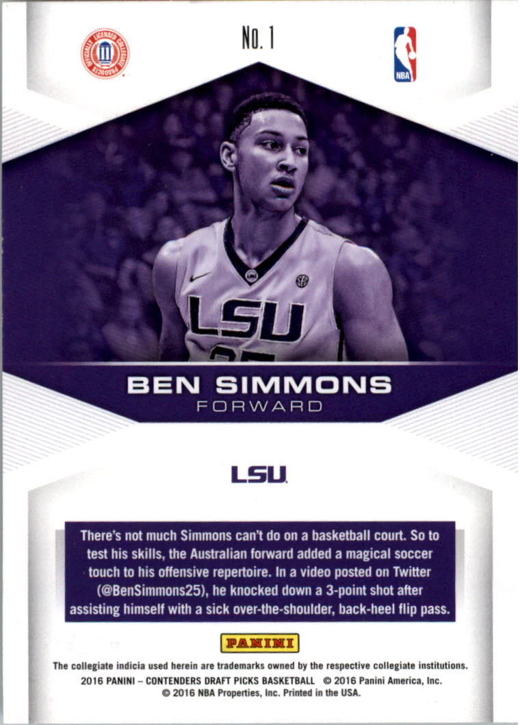 A6849- 2016-17 Panini Contenders Draft Picks BK -You Pick- 15+ FREE US SHIP - Picture 230 of 342