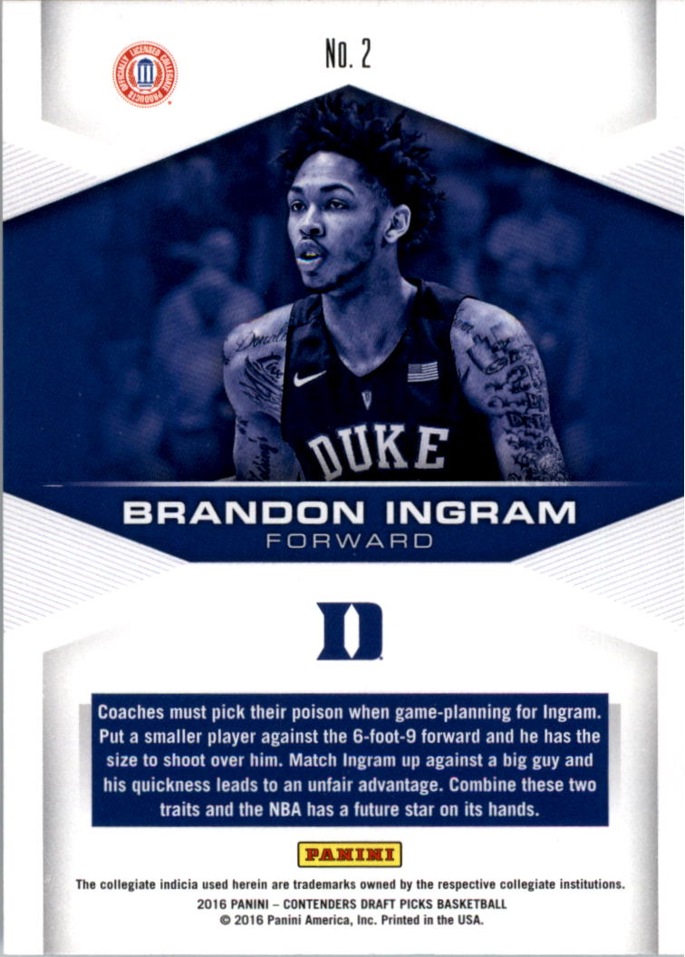 A6849- 2016-17 Panini Contenders Draft Picks BK -You Pick- 15+ FREE US SHIP - Picture 232 of 342