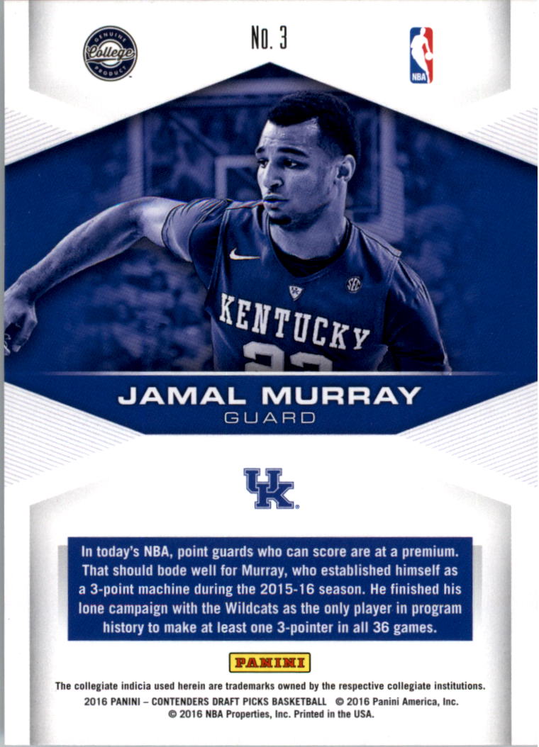 A6849- 2016-17 Panini Contenders Draft Picks BK -You Pick- 15+ FREE US SHIP - Picture 234 of 342