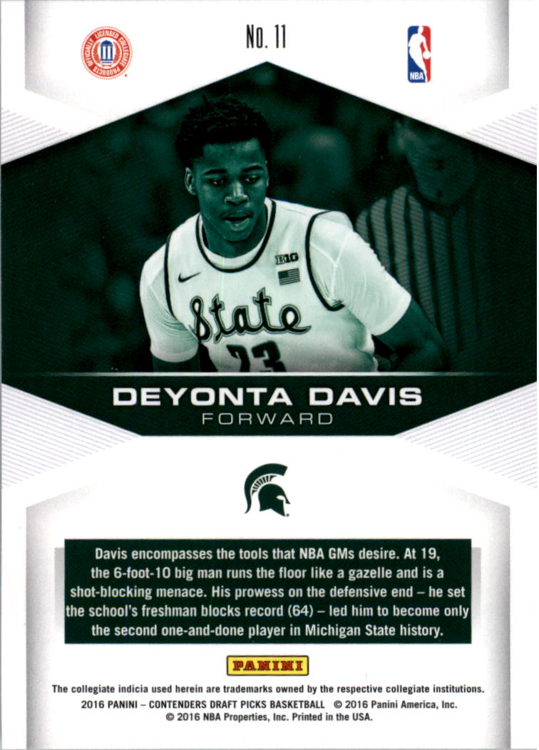 A6849- 2016-17 Panini Contenders Draft Picks BK -You Pick- 15+ FREE US SHIP - Picture 250 of 342