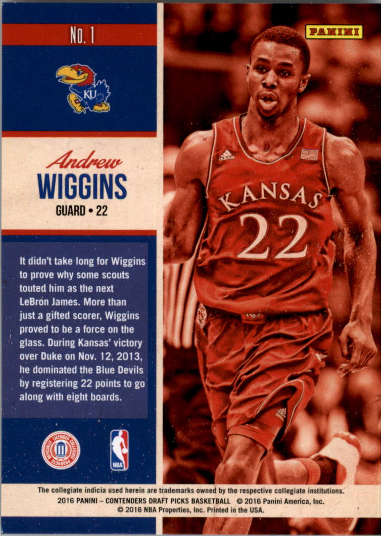 A6849- 2016-17 Panini Contenders Draft Picks BK -You Pick- 15+ FREE US SHIP - Picture 268 of 342