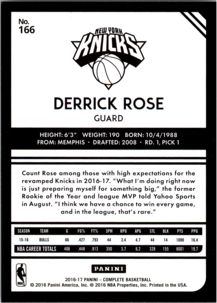 Derrick Rose cards (2009-2023) Bulls Knicks Grizzlies Pistons - You Choose - Picture 77 of 139