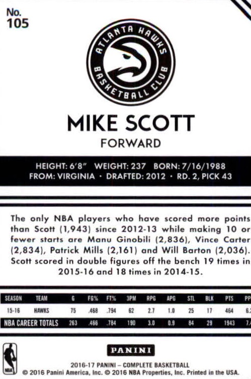A6846- 2016-17 Panini Complete Bk Assorted Inserts -You Pick- 15+ FREE US SHIP - Picture 8 of 455