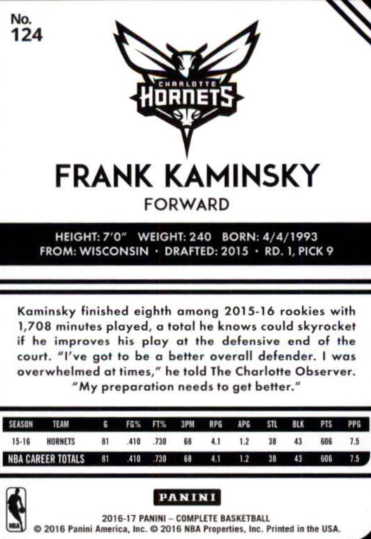 A6846- 2016-17 Panini Complete Bk Assorted Inserts -You Pick- 15+ FREE US SHIP - Picture 38 of 455