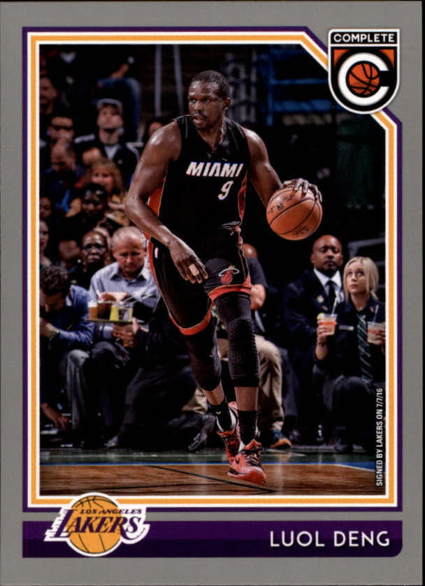 2016-17 Panini Complete Silver #173 Luol Deng