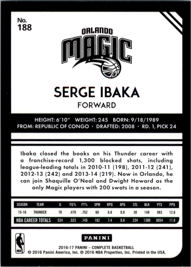 A6846- 2016-17 Panini Complete Bk Assorted Inserts -You Pick- 15+ FREE US SHIP - Picture 140 of 455
