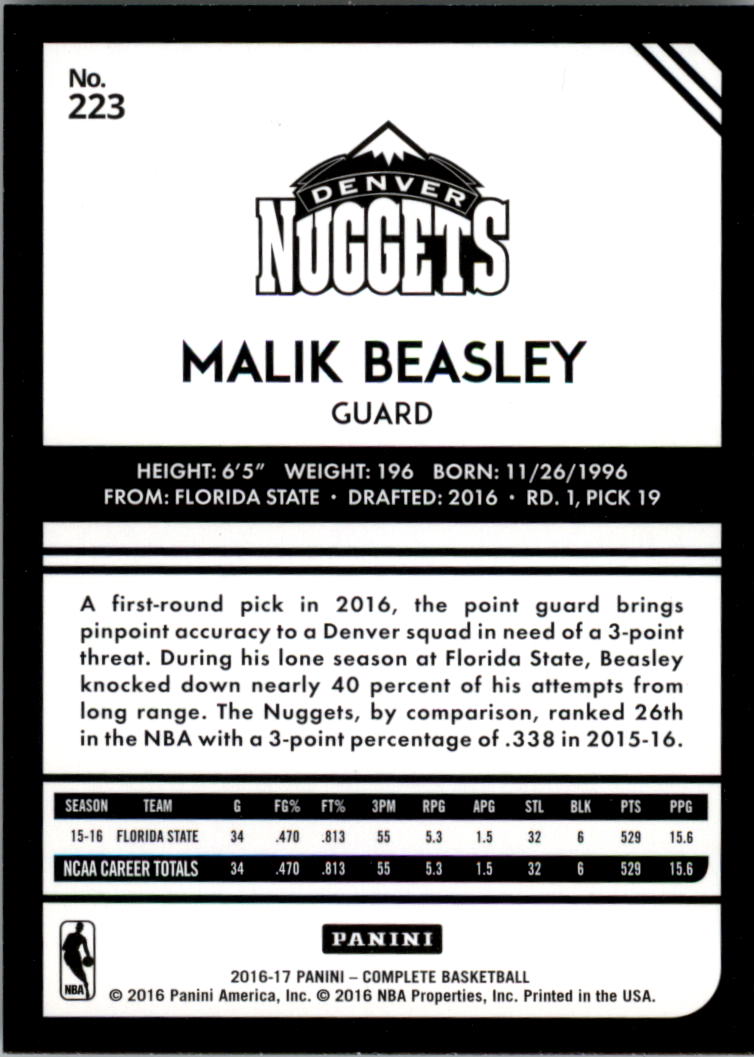A6846- 2016-17 Panini Complete Bk Assorted Inserts -You Pick- 15+ FREE US SHIP - Picture 189 of 455