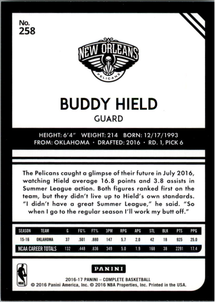 A6846- 2016-17 Panini Complete Bk Assorted Inserts -You Pick- 15+ FREE US SHIP - Picture 234 of 455