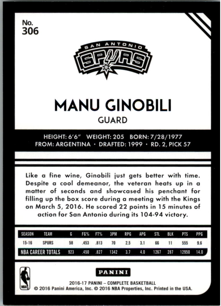 A6846- 2016-17 Panini Complete Bk Assorted Inserts -You Pick- 15+ FREE US SHIP - Picture 310 of 455