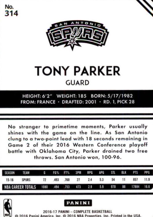 A6846- 2016-17 Panini Complete Bk Assorted Inserts -You Pick- 15+ FREE US SHIP - Picture 320 of 455