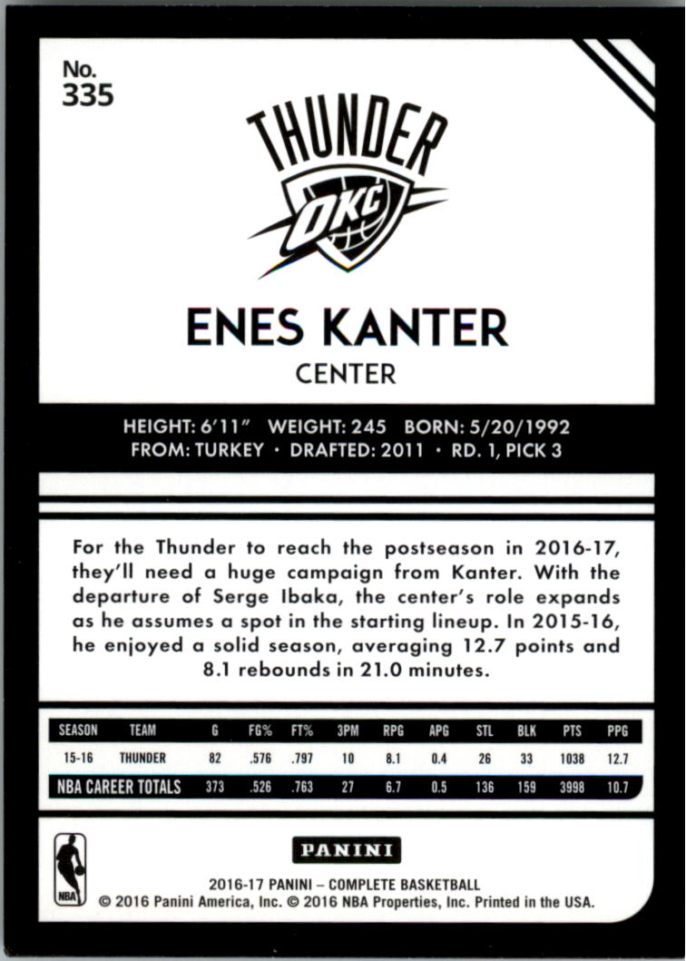 A6846- 2016-17 Panini Complete Bk Assorted Inserts -You Pick- 15+ FREE US SHIP - Picture 354 of 455