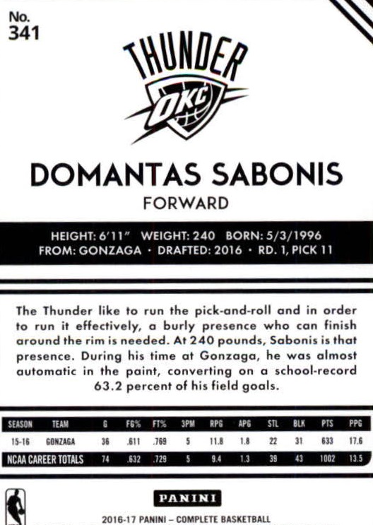 A6846- 2016-17 Panini Complete Bk Assorted Inserts -You Pick- 15+ FREE US SHIP - Picture 366 of 455