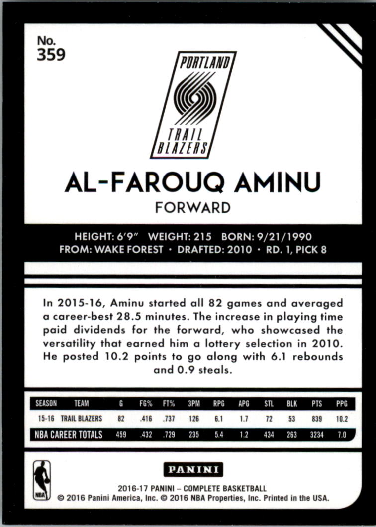 A6846- 2016-17 Panini Complete Bk Assorted Inserts -You Pick- 15+ FREE US SHIP - Picture 394 of 455