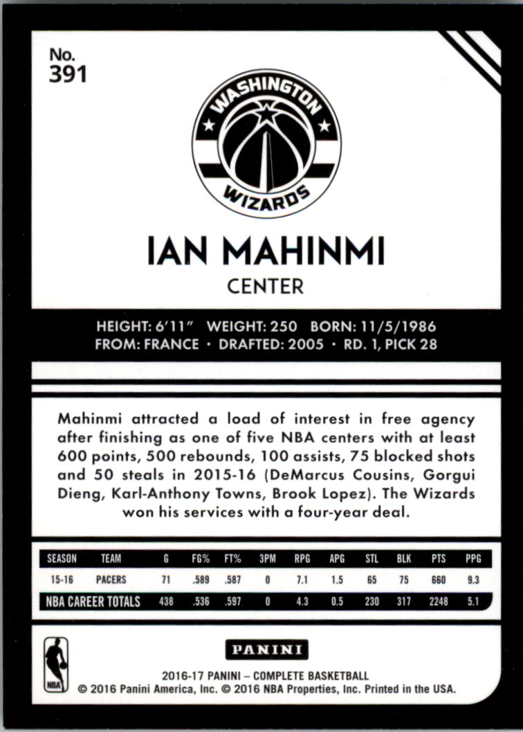 A6846- 2016-17 Panini Complete Bk Assorted Inserts -You Pick- 15+ FREE US SHIP - Picture 441 of 455