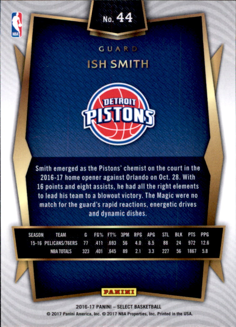 2016-17 Select Basketball Card Pick (Base) - Picture 81 of 333