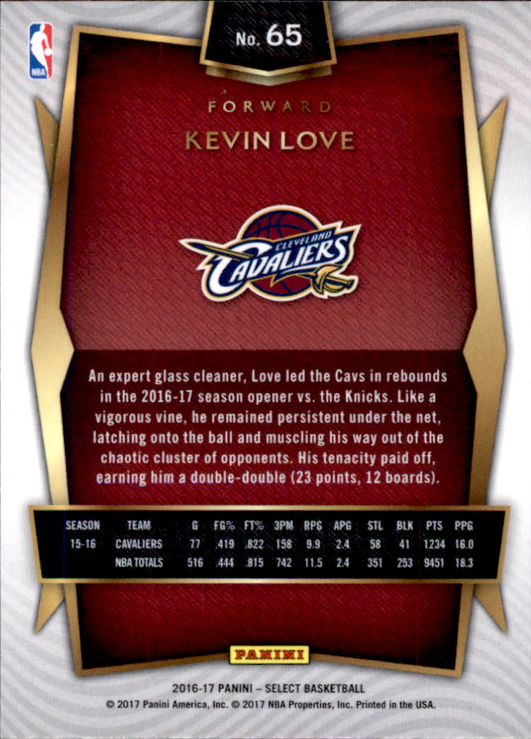 2016-17 Select Basketball Card Pick (Base) - Picture 119 of 333