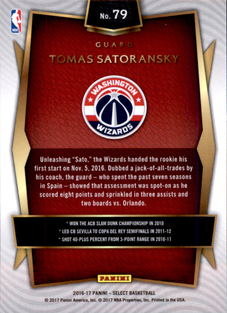 2016-17 Select Basketball Card Pick (Base) - Picture 147 of 333