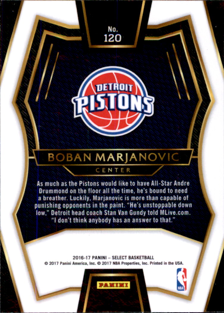 2016-17 Select Basketball Card Pick (Base) - Picture 211 of 333