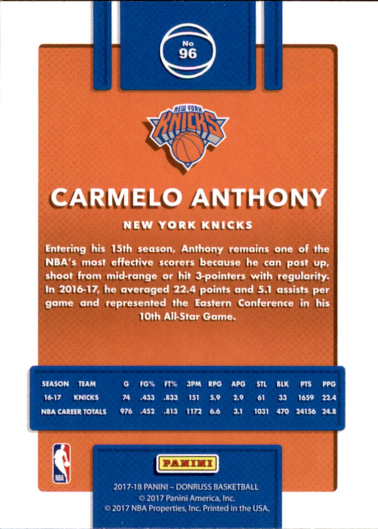 Carmelo Anthony cards (2004-2023) Nuggets Thunder Knicks Blazers - You Choose - Bild 221 von 284