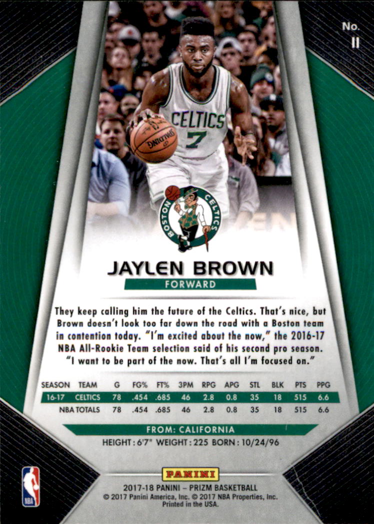 A9251- 2017-18 Panini Prizm Bk Cards 1-280 +Rookies -You Pick- 15+ FREE US SHIP - Picture 16 of 419