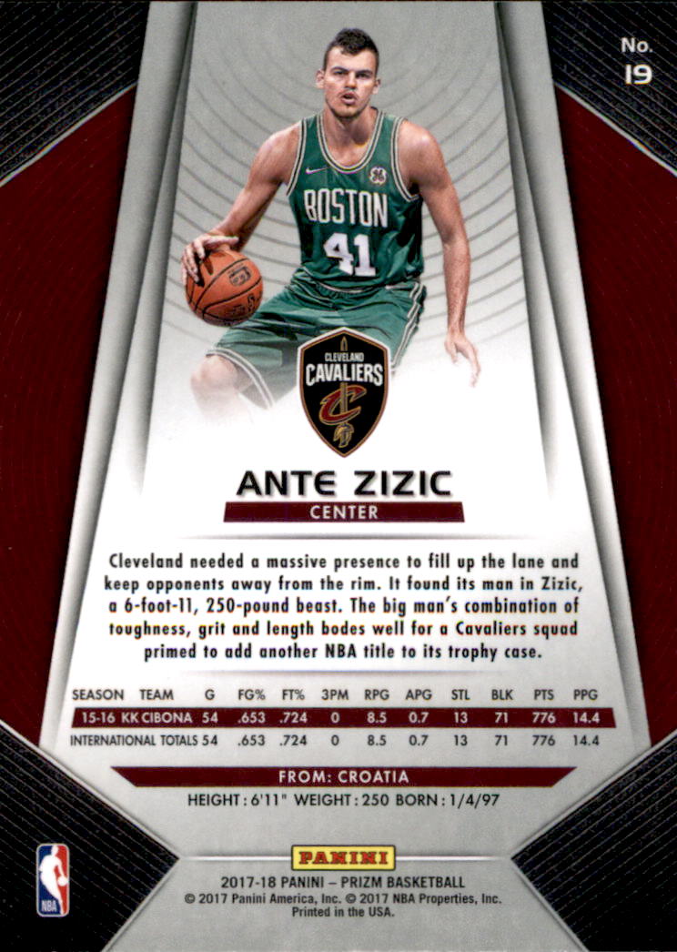 A9251- 2017-18 Panini Prizm Bk Cards 1-280 +Rookies -You Pick- 15+ FREE US SHIP - Picture 26 of 419