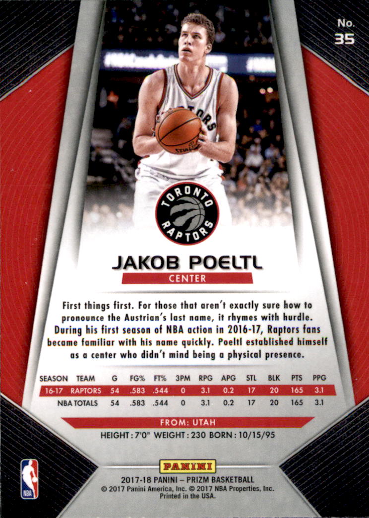 A9251- 2017-18 Panini Prizm Bk Cards 1-280 +Rookies -You Pick- 15+ FREE US SHIP - Picture 47 of 419
