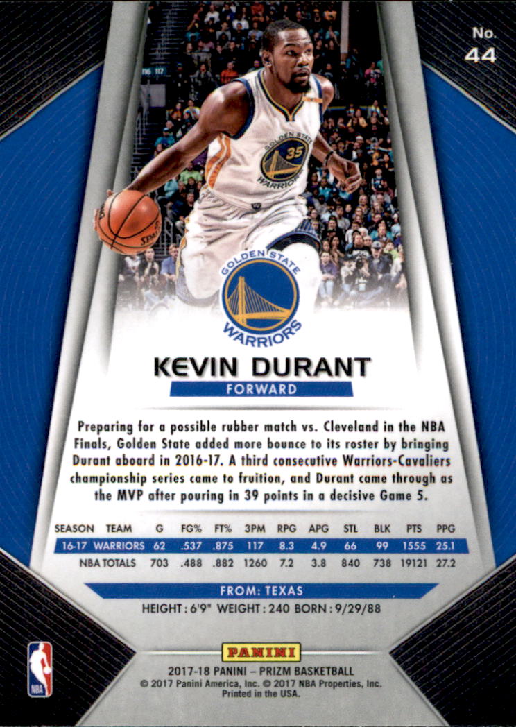 A9251- 2017-18 Panini Prizm Bk Cards 1-280 +Rookies -You Pick- 15+ FREE US SHIP - Picture 60 of 419