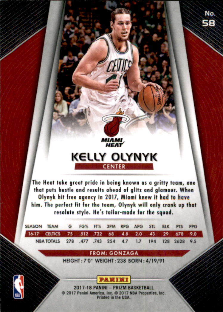 A9251- 2017-18 Panini Prizm Bk Cards 1-280 +Rookies -You Pick- 15+ FREE US SHIP - Picture 81 of 419