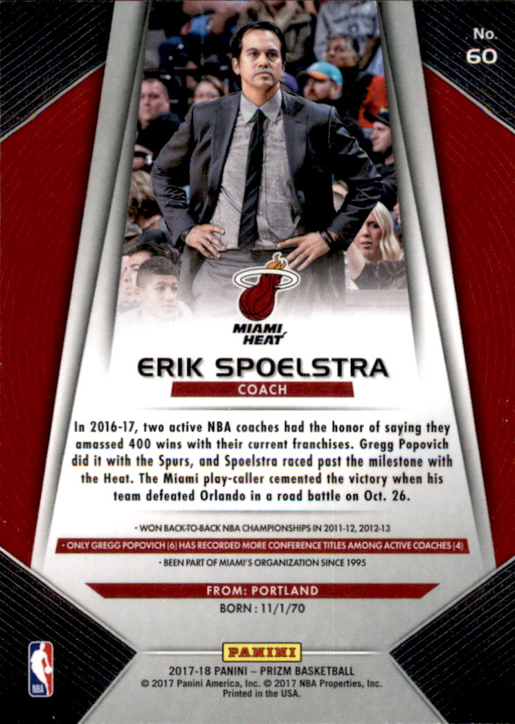 A9251- 2017-18 Panini Prizm Bk Cards 1-280 +Rookies -You Pick- 15+ FREE US SHIP - Picture 85 of 419