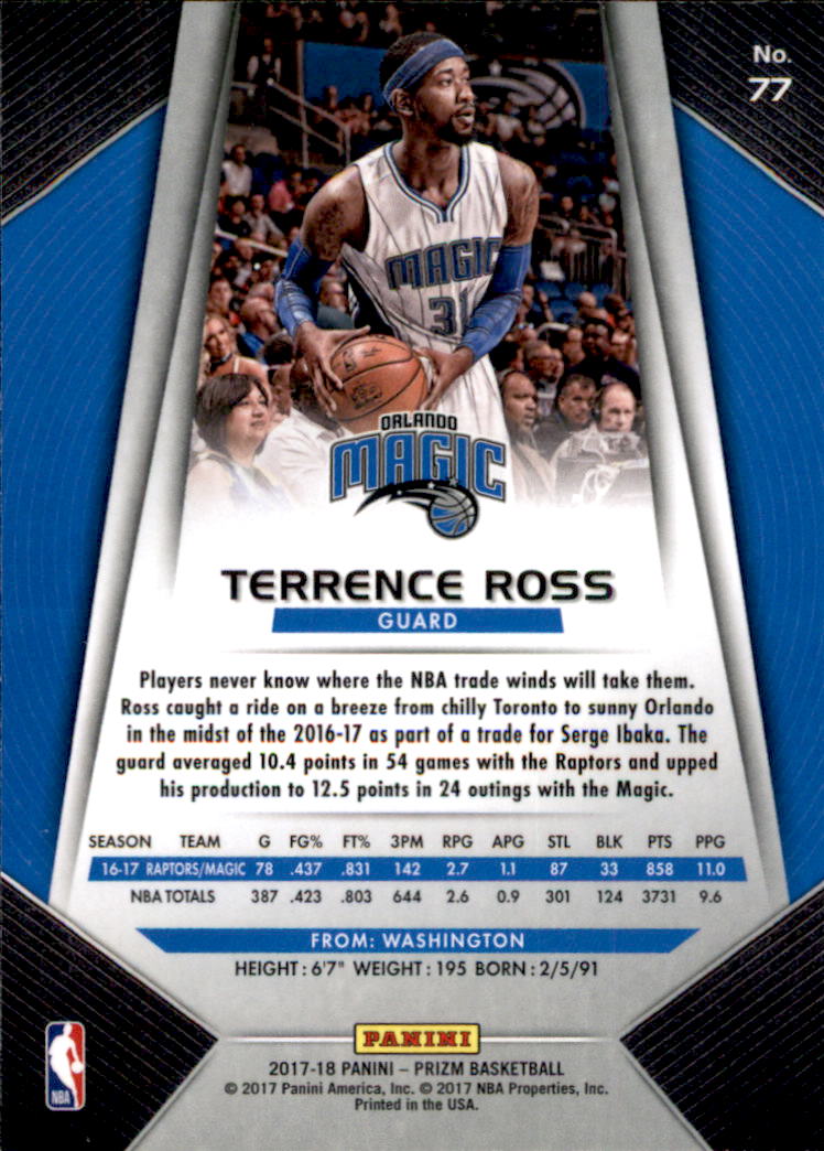 A9251- 2017-18 Panini Prizm Bk Cards 1-280 +Rookies -You Pick- 15+ FREE US SHIP - Picture 107 of 419
