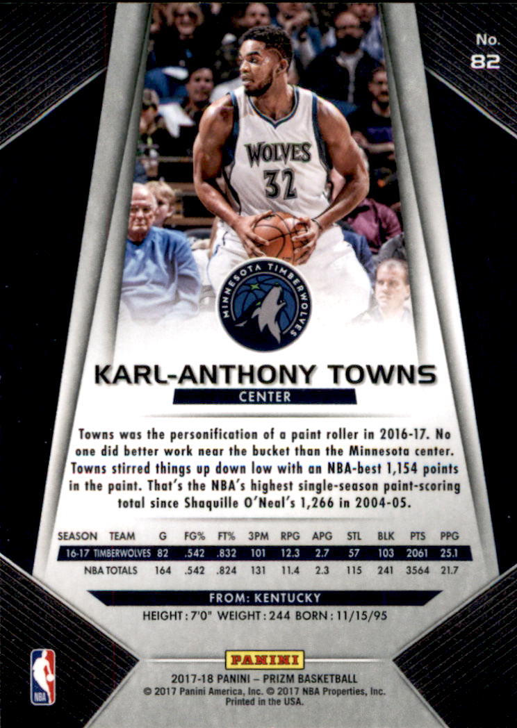 A9251- 2017-18 Panini Prizm Bk Cards 1-280 +Rookies -You Pick- 15+ FREE US SHIP - Picture 116 of 419