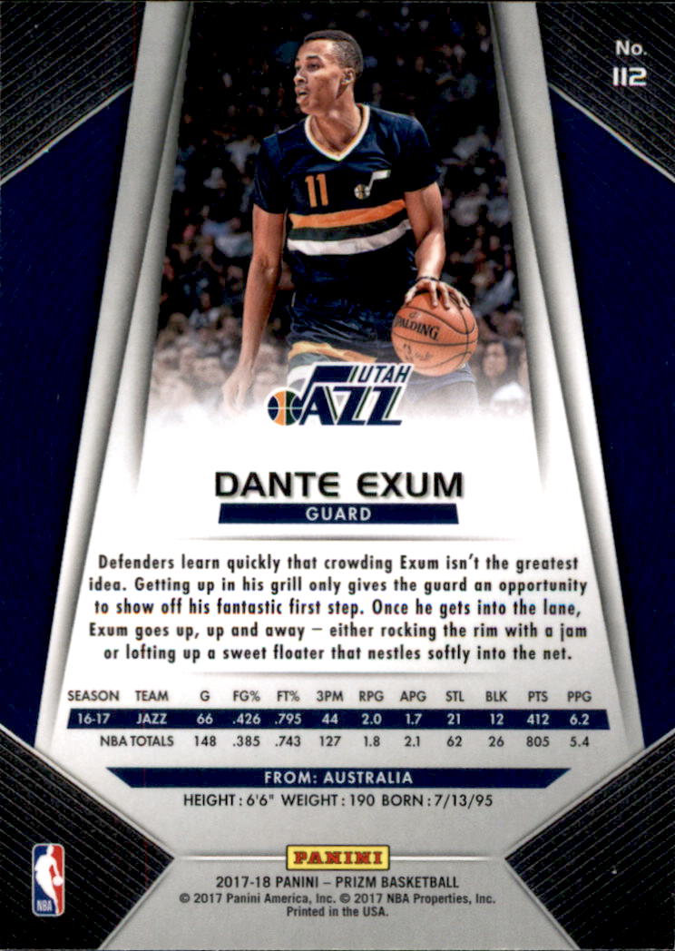 A9251- 2017-18 Panini Prizm Bk Cards 1-280 +Rookies -You Pick- 15+ FREE US SHIP - Picture 162 of 419