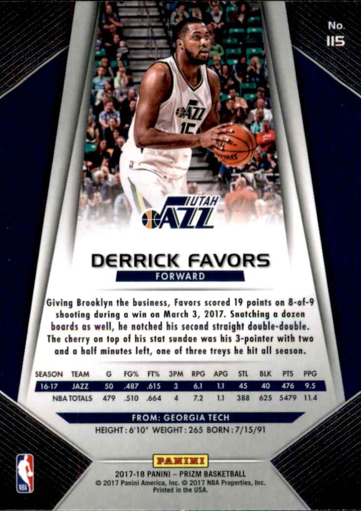A9251- 2017-18 Panini Prizm Bk Cards 1-280 +Rookies -You Pick- 15+ FREE US SHIP - Picture 168 of 419