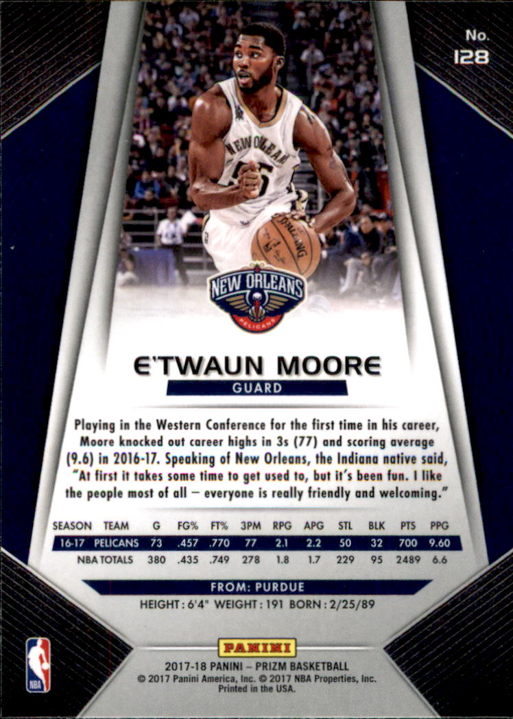 A9251- 2017-18 Panini Prizm Bk Cards 1-280 +Rookies -You Pick- 15+ FREE US SHIP - Picture 184 of 419