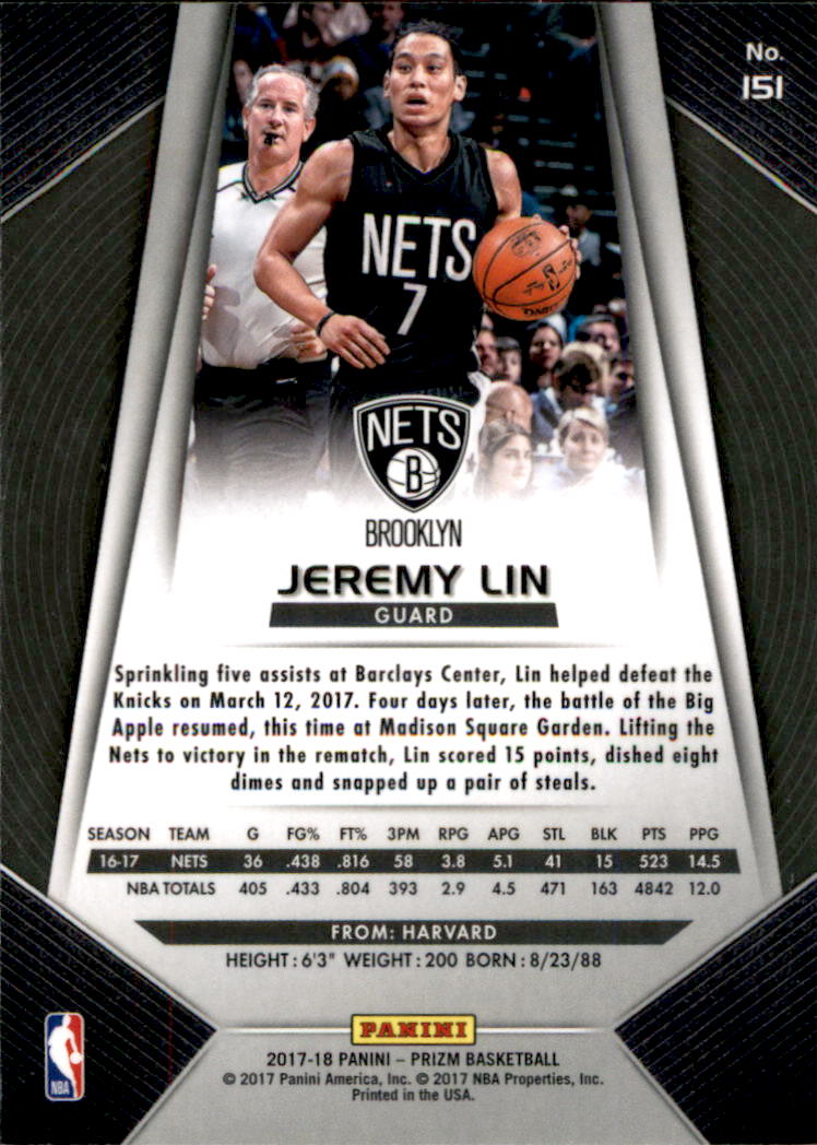 A9251- 2017-18 Panini Prizm Bk Cards 1-280 +Rookies -You Pick- 15+ FREE US SHIP - Picture 219 of 419