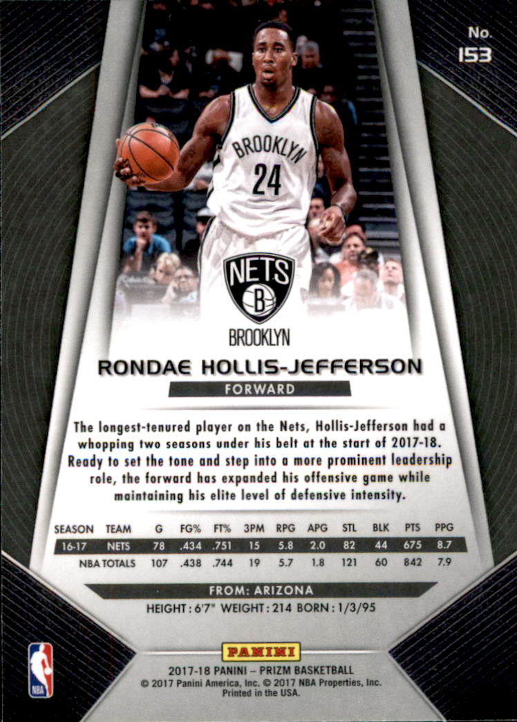 A9251- 2017-18 Panini Prizm Bk Cards 1-280 +Rookies -You Pick- 15+ FREE US SHIP - Picture 222 of 419
