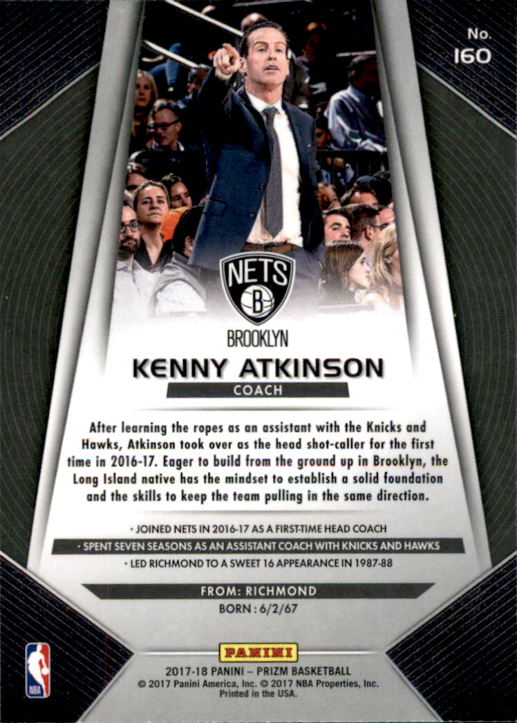 A9251- 2017-18 Panini Prizm Bk Cards 1-280 +Rookies -You Pick- 15+ FREE US SHIP - Picture 233 of 419