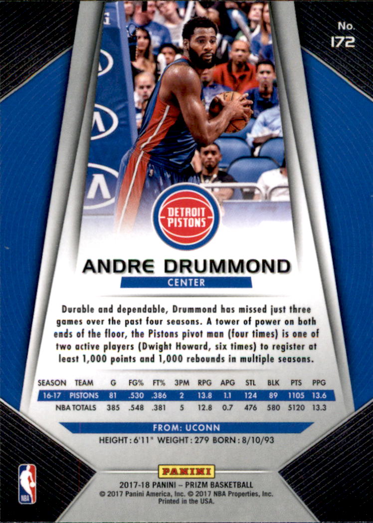 A9251- 2017-18 Panini Prizm Bk Cards 1-280 +Rookies -You Pick- 15+ FREE US SHIP - Picture 251 of 419