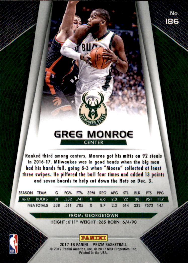 A9251- 2017-18 Panini Prizm Bk Cards 1-280 +Rookies -You Pick- 15+ FREE US SHIP - Picture 270 of 419