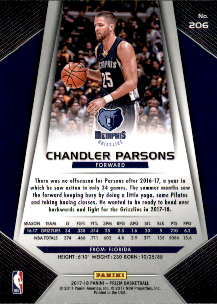 A9251- 2017-18 Panini Prizm Bk Cards 1-280 +Rookies -You Pick- 15+ FREE US SHIP - Picture 301 of 419
