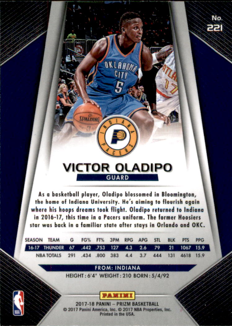A9251- 2017-18 Panini Prizm Bk Cards 1-280 +Rookies -You Pick- 15+ FREE US SHIP - Picture 327 of 419