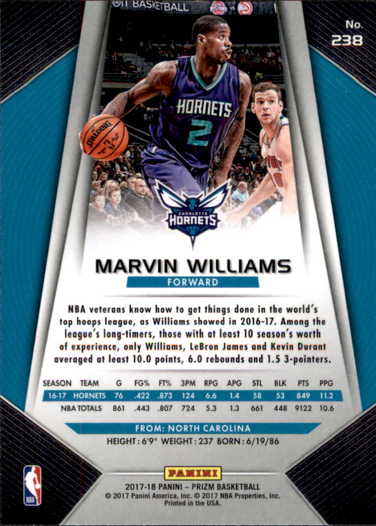 A9251- 2017-18 Panini Prizm Bk Cards 1-280 +Rookies -You Pick- 15+ FREE US SHIP - Picture 354 of 419