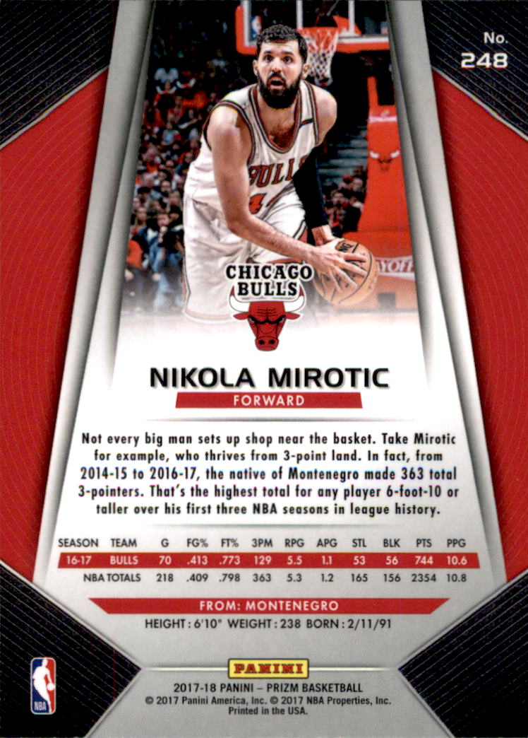 A9251- 2017-18 Panini Prizm Bk Cards 1-280 +Rookies -You Pick- 15+ FREE US SHIP - Picture 365 of 419