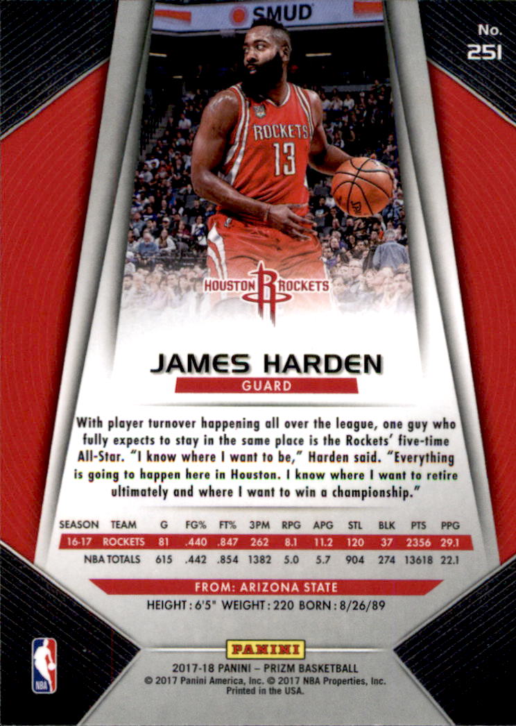 A9251- 2017-18 Panini Prizm Bk Cards 1-280 +Rookies -You Pick- 15+ FREE US SHIP - Picture 371 of 419