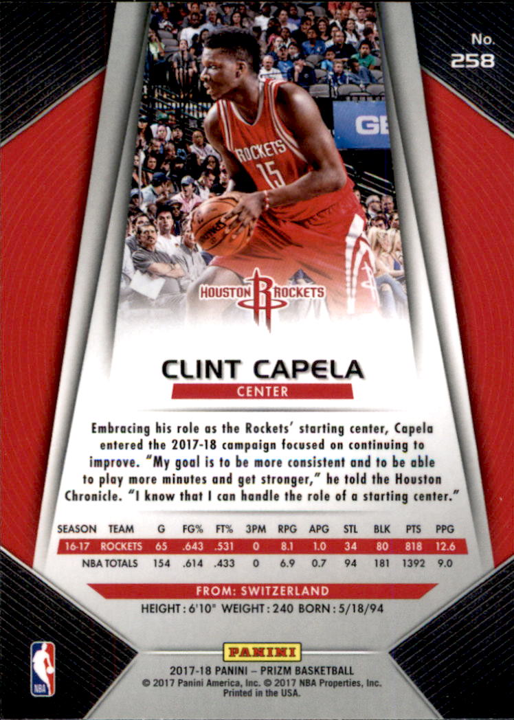 A9251- 2017-18 Panini Prizm Bk Cards 1-280 +Rookies -You Pick- 15+ FREE US SHIP - Picture 382 of 419