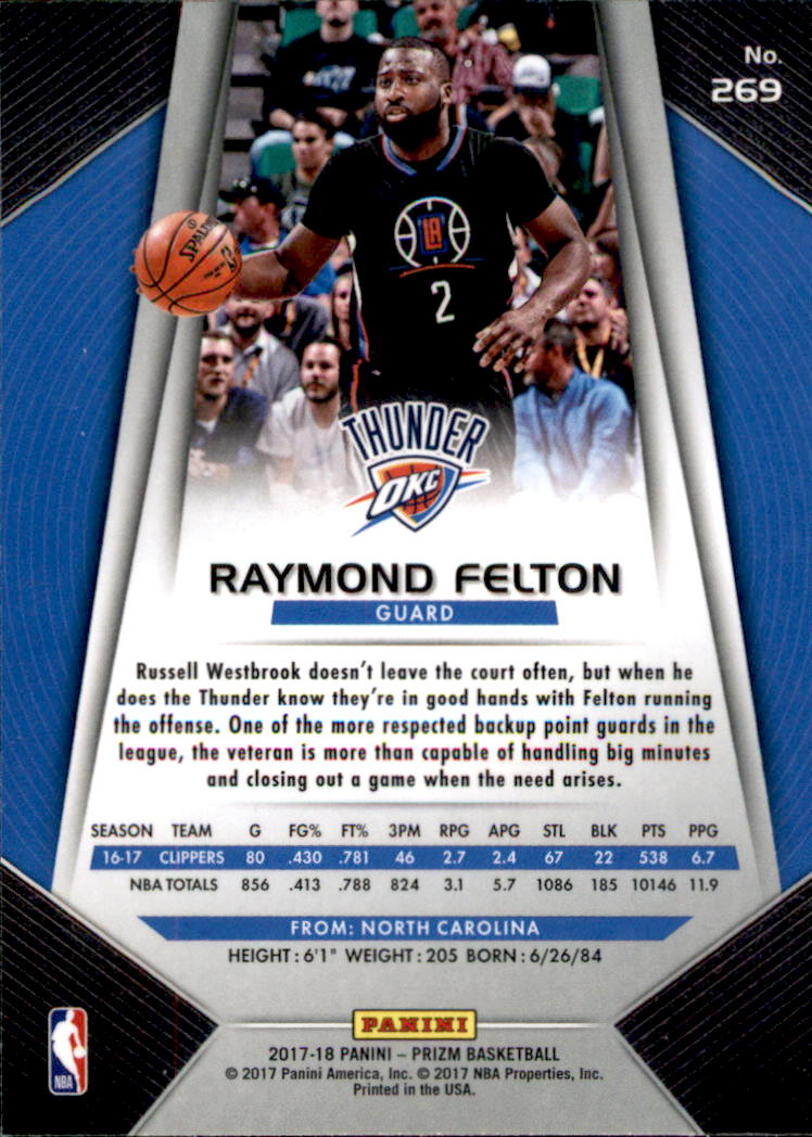 A9251- 2017-18 Panini Prizm Bk Cards 1-280 +Rookies -You Pick- 15+ FREE US SHIP - Picture 401 of 419