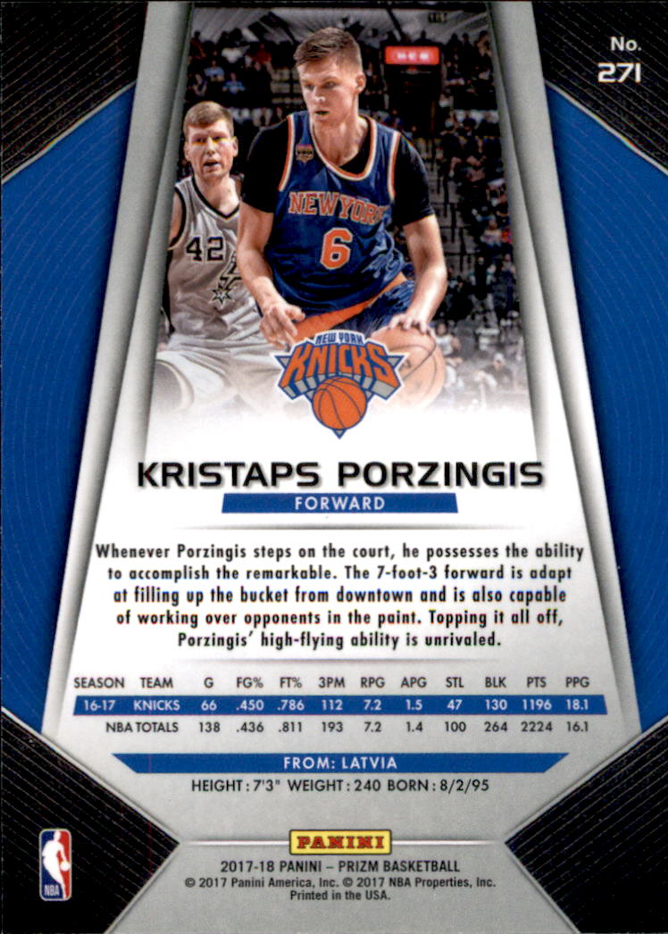 A9251- 2017-18 Panini Prizm Bk Cards 1-280 +Rookies -You Pick- 15+ FREE US SHIP - Picture 404 of 419