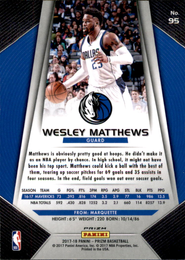 A9251- 2017-18 Panini Prizm Prizms Silver Bk 1-300 -You Pick- 15+ FREE US SHIP - Picture 9 of 19