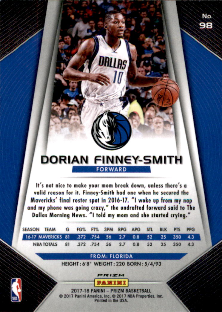 A9251- 2017-18 Panini Prizm Prizms Silver Bk 1-300 -You Pick- 15+ FREE US SHIP - Picture 11 of 19